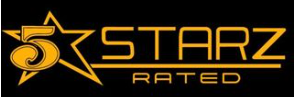 5 Starz Rated Logo